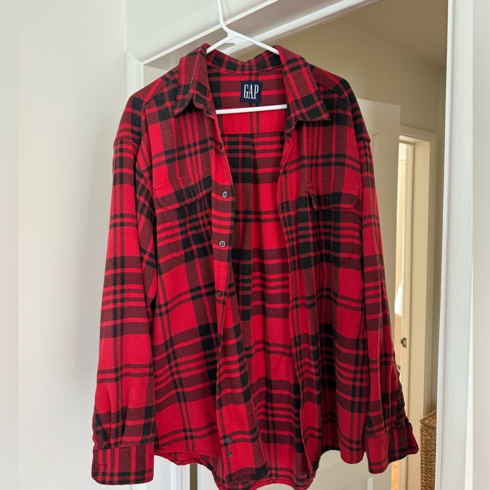 Vintage GAP red flannel